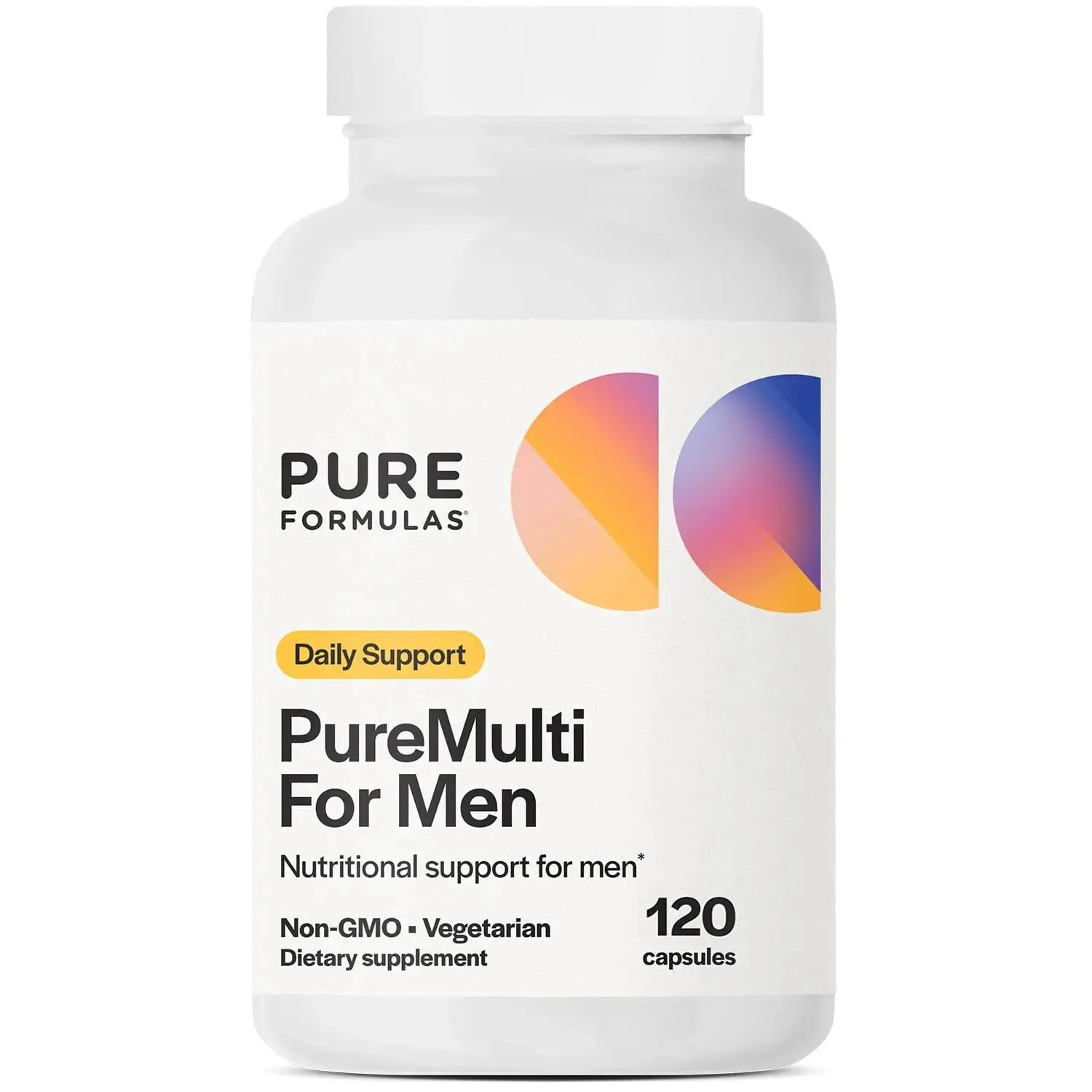 PureFormulas PureMulti for Men - Daily Comprehensive Multivitamin for Men's Health, Vitality, Energy, Focus, & Performance. Mens Vitamins A, C, D, E, & B12 PureFormulas Au supplements