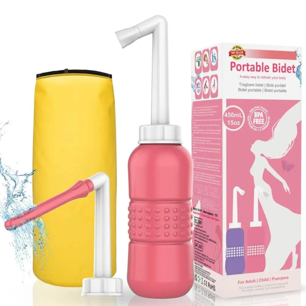 2-in-1 Douche Bottle for Women Vaginal Cleansing System + Portable Bidet Travel Bidet Bottle AQUAMASTER Au supplements