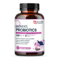 Probiotics for Women Digestive Health, 100 Billion CFUs Probiotic with Digestive Enzymes NATURE TARGET Au supplements