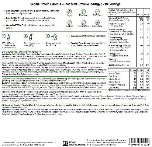 Protein Works - Vegan Protein Extreme | 29g Plant Based Protein | Added Vitamin Blend Protein Works Au supplements