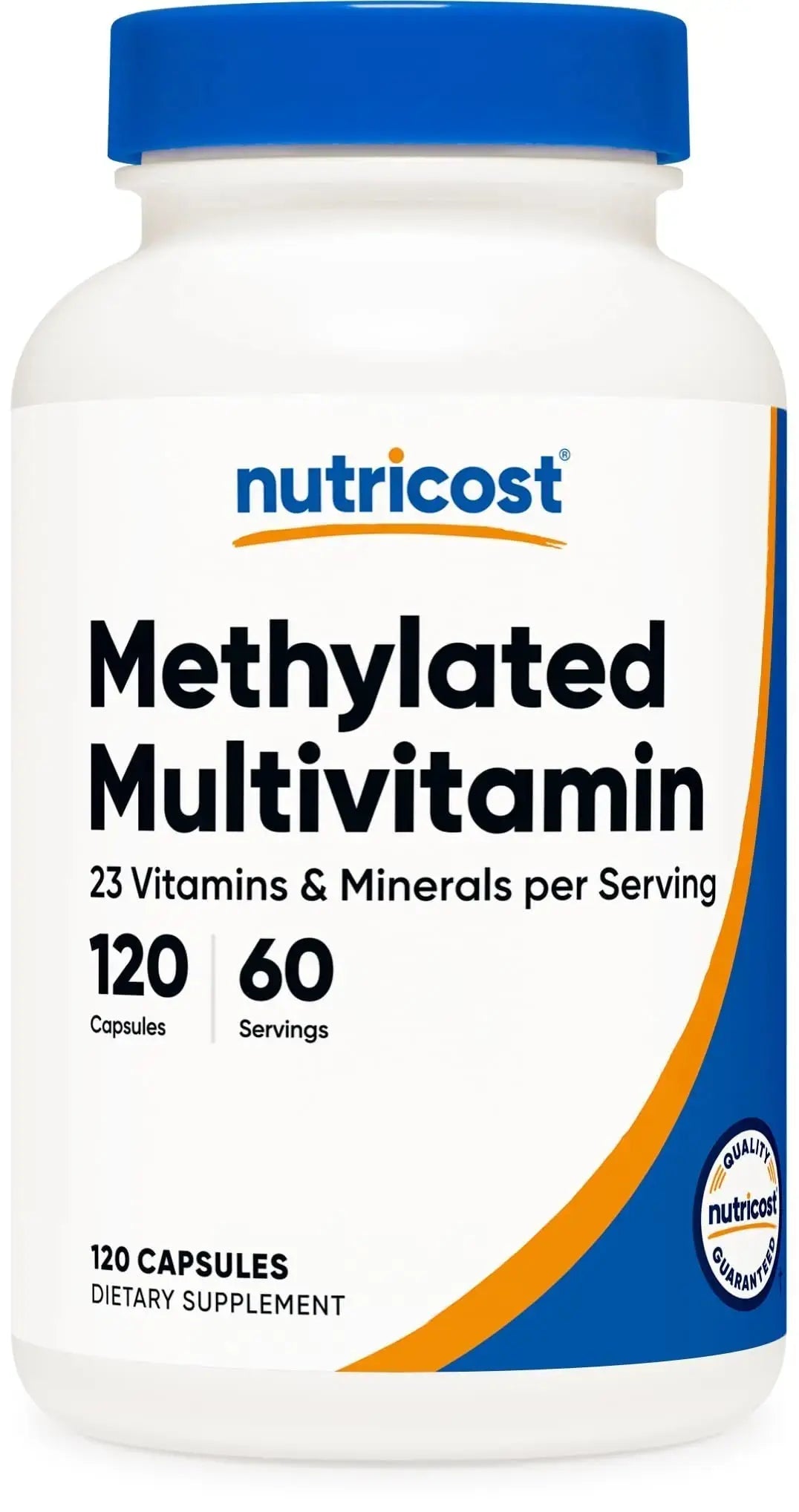 Nutricost Methylated Multivitamin 120 Capsules, 60 Servings - 23 Vitamin & Minerals Per Serving Nutricost Au supplements