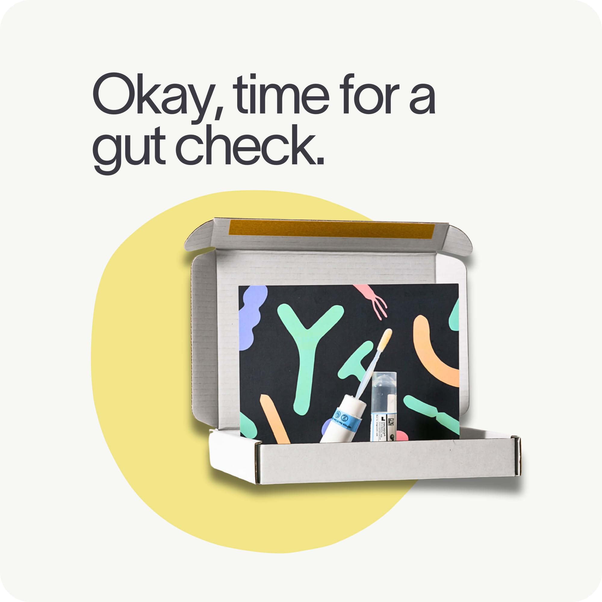 Tiny Health Baby Gut Health Test Kit for Babies and Toddlers, Fast & Mess-Free with Easy at Home Test, 3-4 Weeks Results, Expert Insights Tiny Health Au supplements