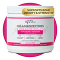FORTIBONE Collagen Peptides Essential Bone Builder Hydrolyzed Collagen Powder for Women & Men, Clinically-Supported for Bone Strength & Density