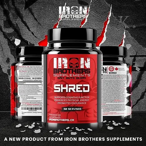 Shred for Men & Women | Strong Appetite Suppressant for Weight Loss Management Iron Brothers Supplements Au supplements