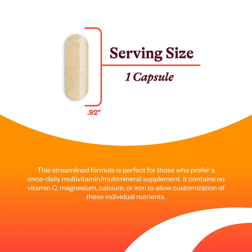 Seeking Health Multivitamin One - Supplement with Zinc, Vitamin B12, & Vitamin A - Magnesium-Free Formula Seeking Health Au supplements