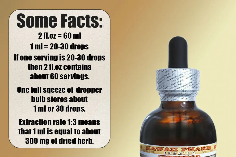 Wild Yam Liquid Extract, Wild Yam (Dioscorea Villosa) Tincture 2x32 oz HawaiiPharm Au supplements