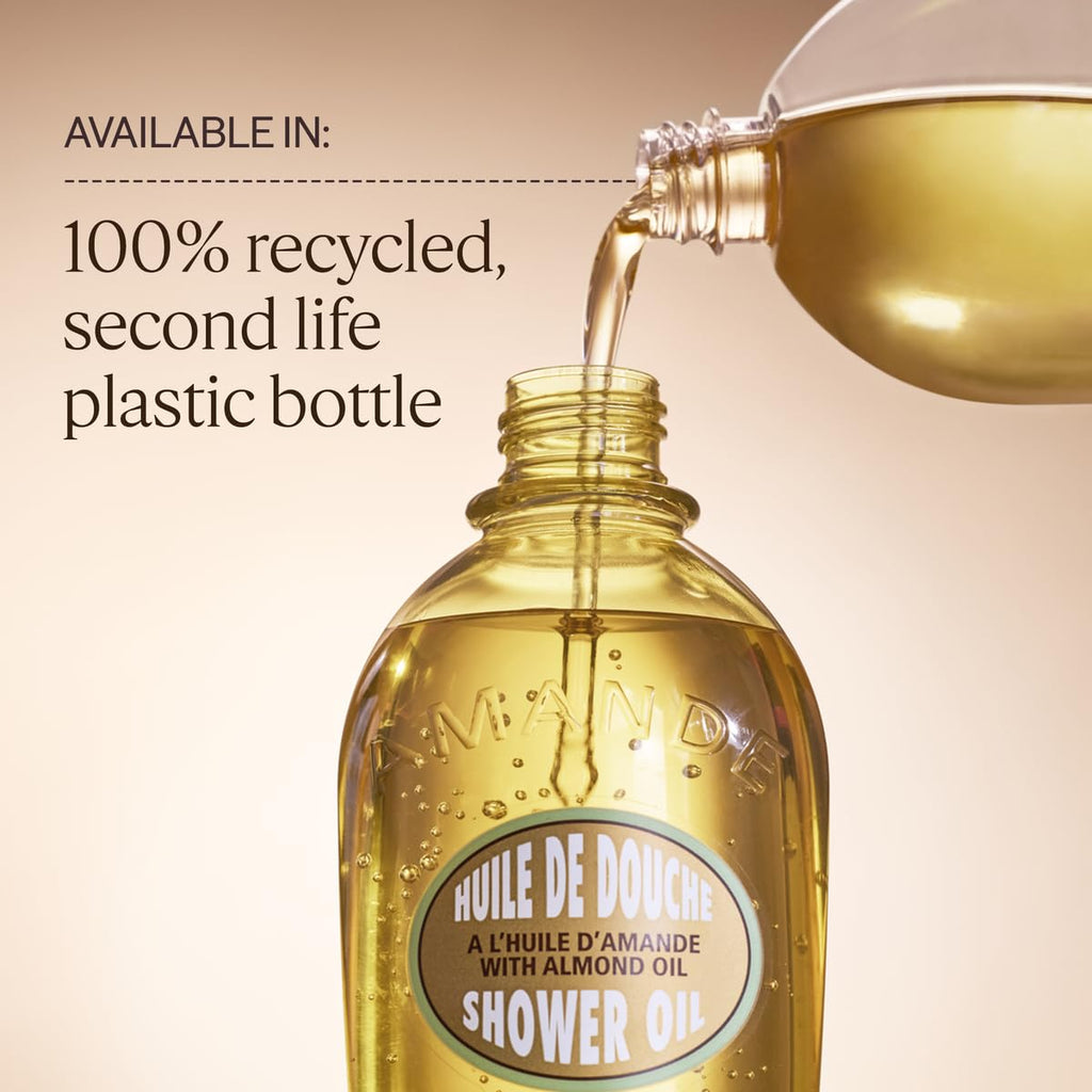 L'OCCITANE Cleansing & Softening Almond Shower Oil. 8.40 fl oz