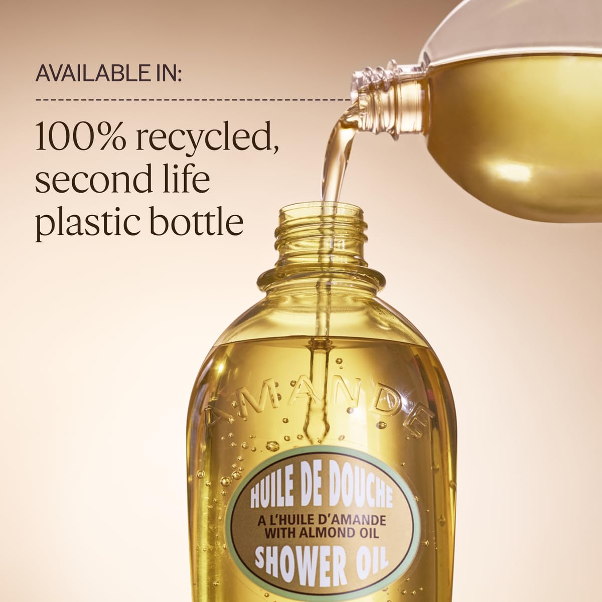 L'OCCITANE Cleansing & Softening Almond Shower Oil. 8.40 fl oz