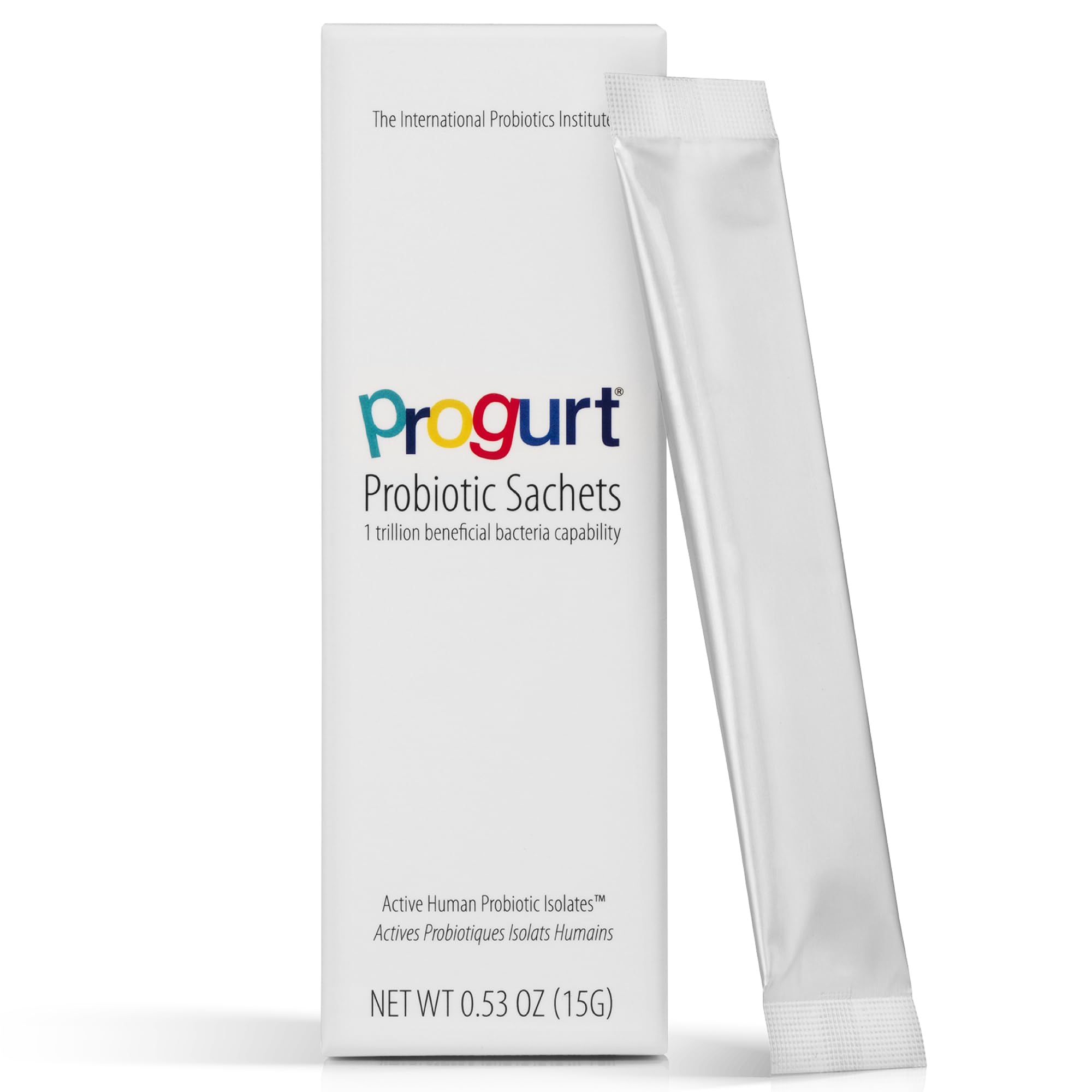 PROGURT 1 Trillion CFU Probiotic Sachets – Ultra Strength Human Probiotic Isolate – Shelf Stable Powder for Gut Restoration, Bloating & Immune Support – Vegan, Gluten Free – 5 Pack PROGURT Au supplements