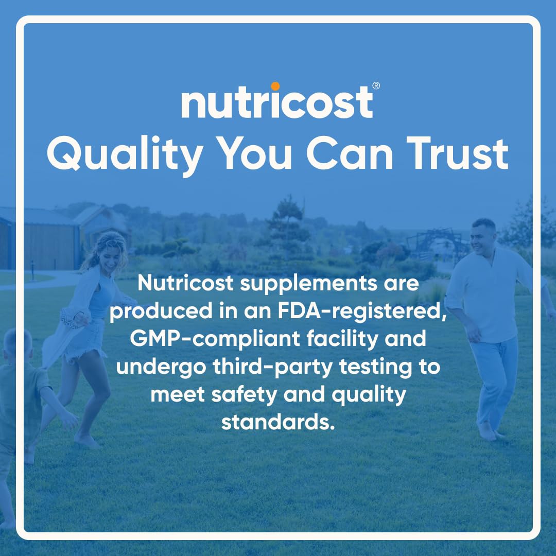 Nutricost Citrus Bergamot Capsules 1,200mg, 120 Capsules - 25:1 Bergamot Extract - 60 Servings, Gluten Free, Vegan & Non-GMO