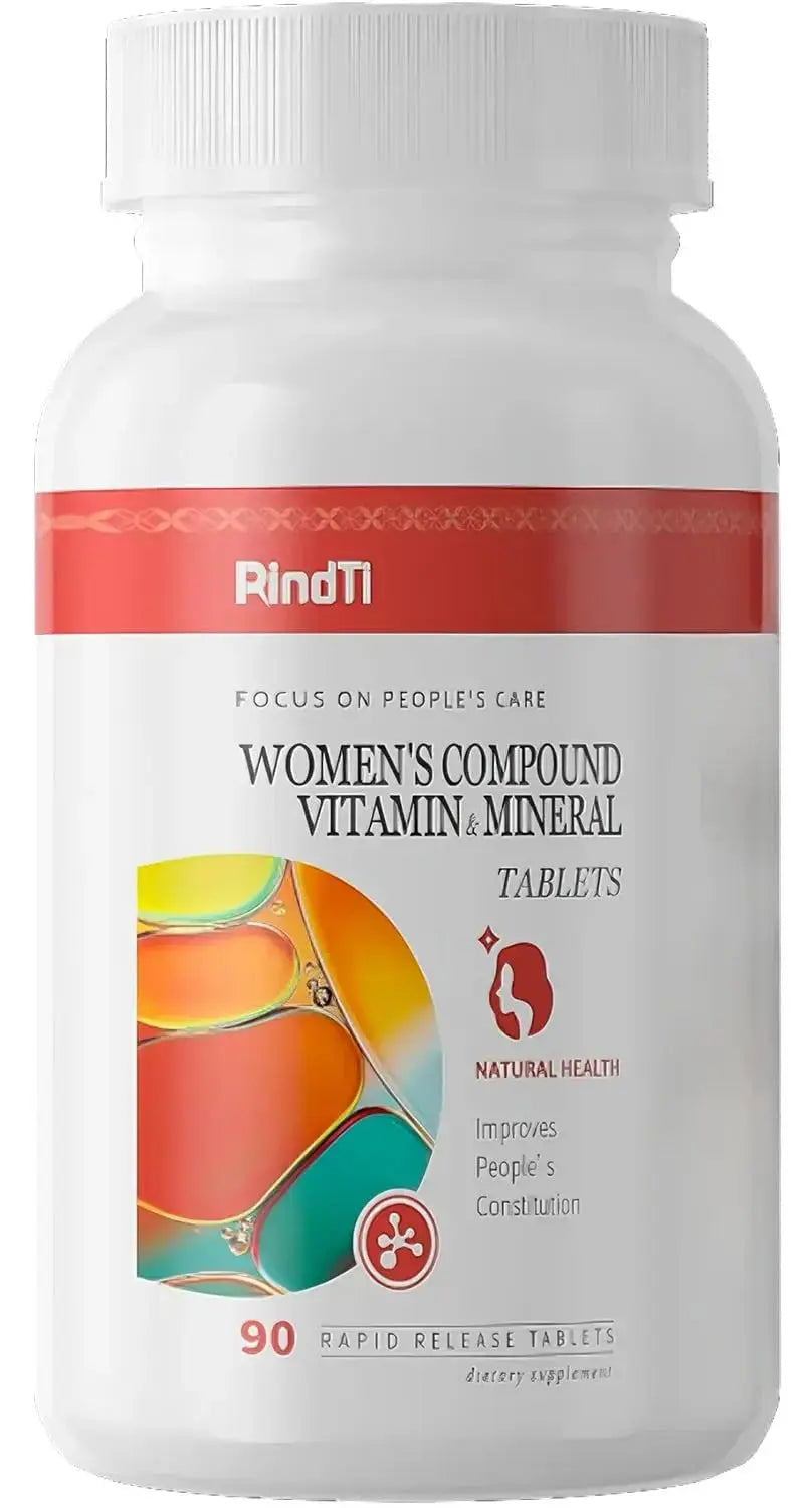 RindTi Multivitamin for Women 50+, Daily Women 50+ Multi-Vitamin with Vitamins A, B,C, E for Energy, & Bone & Immune & Skin& Hair Support, 90 ct RindTi Au supplements