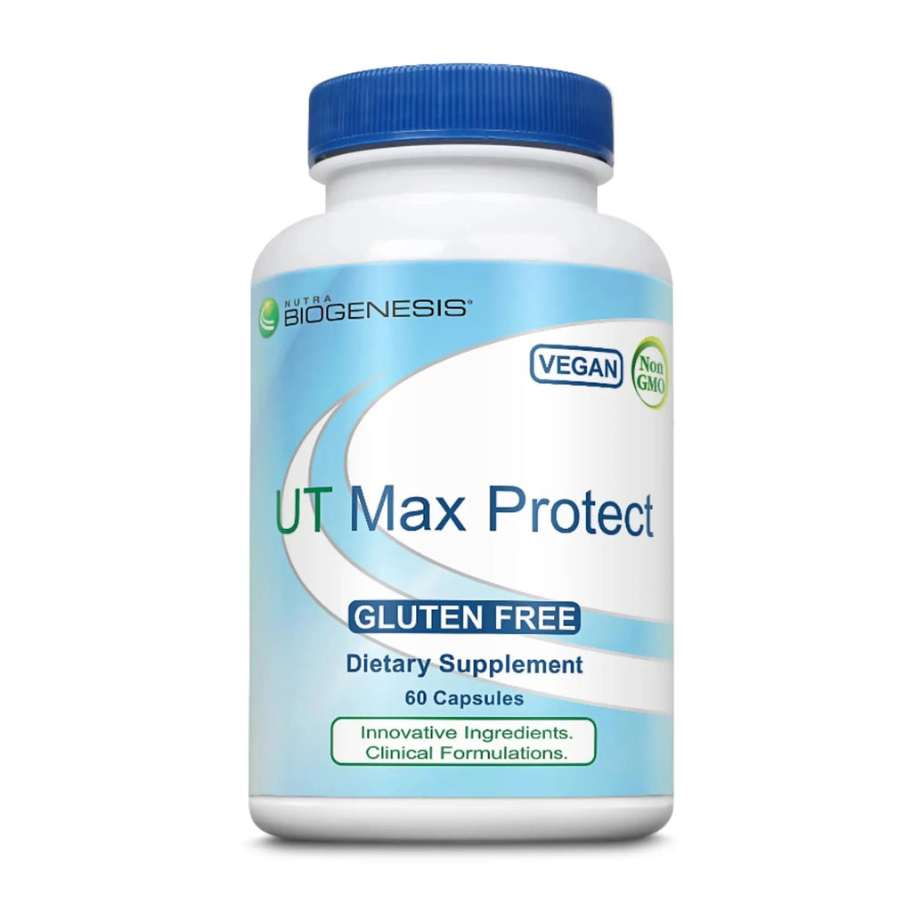 Nutra Biogenesis UT Max Protect - D Mannose Supplements for Women, Cranberry Pills for Urinary Tract Cleanse & Bladder Health, 500mg D-Mannose Per Serving - 60 Veggie Capsules Nutra BioGenesis Au supplements