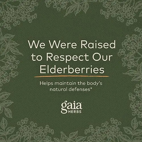 Gaia Herbs Black Elderberry (Sambucus Nigra) Extra Strength Gummies Gaia Herbs Au supplements