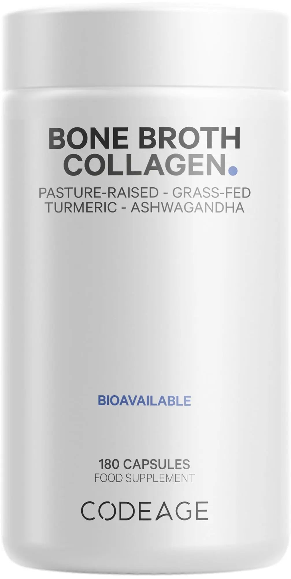 Codeage Bone Broth Collagen Capsules Grass Fed - Pasture Raised Chicken Bone Broth Collagen Codeage Au supplements