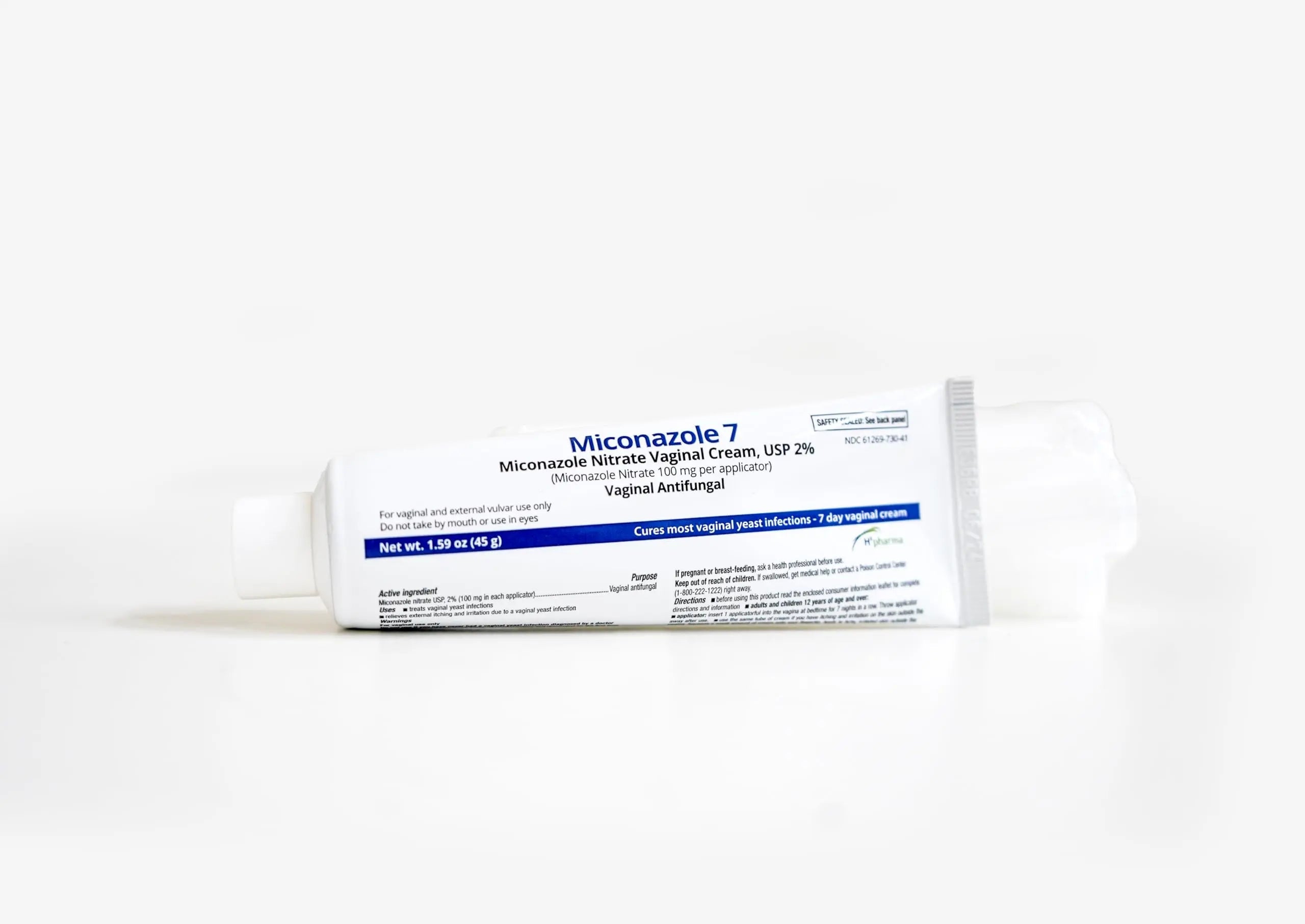 h2 pharma Miconazole 7 - Miconazole Nitrate Vaginal Cream, USP 2%, 1.59 oz Tube h2 pharma Au supplements