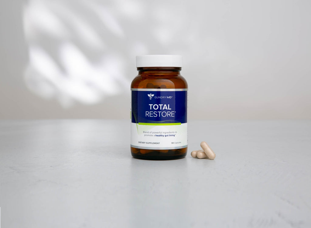 Gundry MD Bio Complete 3 and Total Restore Bundle - Prebiotic, Probiotic, Postbiotic to Support Optimal Gut Health