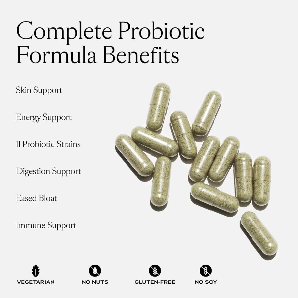 SAKARA Complete Probiotic - Prebiotics and Probiotics for Women Digestive Health Supplements, Supports Bloating, Immune System & Skin Radiance, Gut Health for Women with 3 Billion CFU's - 180 Capsules SAKARA Au supplements