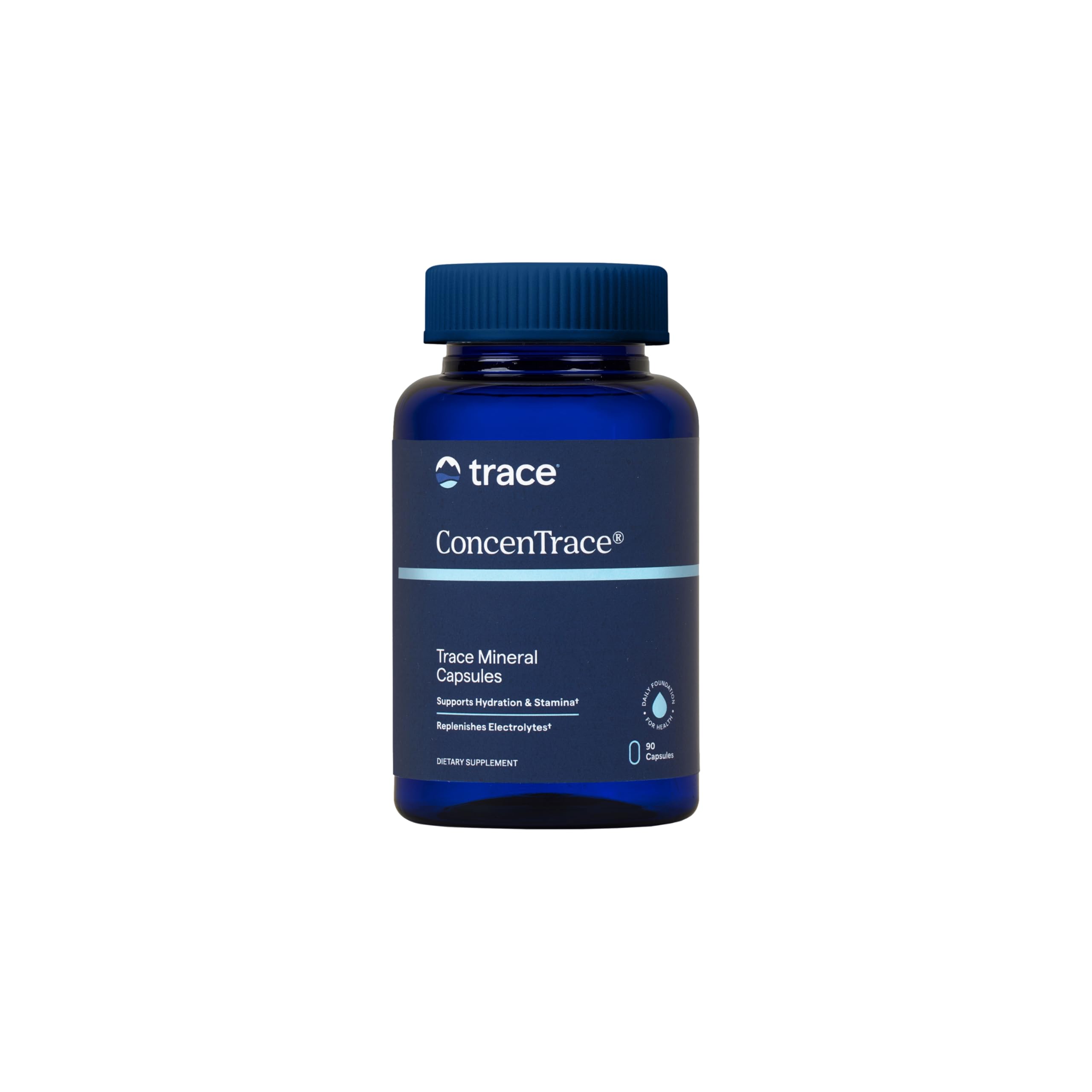 Trace Minerals ConcenTrace Trace Mineral Capsules - ConcenTrace Capsules for Overall Health - Bone Strength, Muscle Recovery & Energy Support
