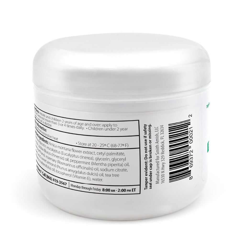 Smith Amish Arthritis Cream. Soothing and Cooling. 4.5 oz jar Smith Amish Au supplements