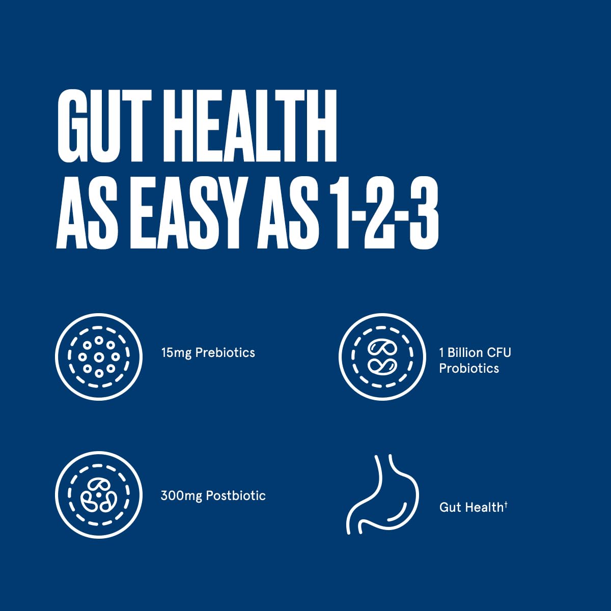 Bulletproof Express 3-in-1 Probiotic & Postbiotics Supplement for Sustained Gut Health, 90 Count Bulletproof Au supplements