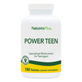 NaturesPlus Source of Life Power Teen - 180 Vegetarian Tablets - Teen Multivitamin with Minerals & Whole Foods for Mental Focus NaturesPlus Au supplements