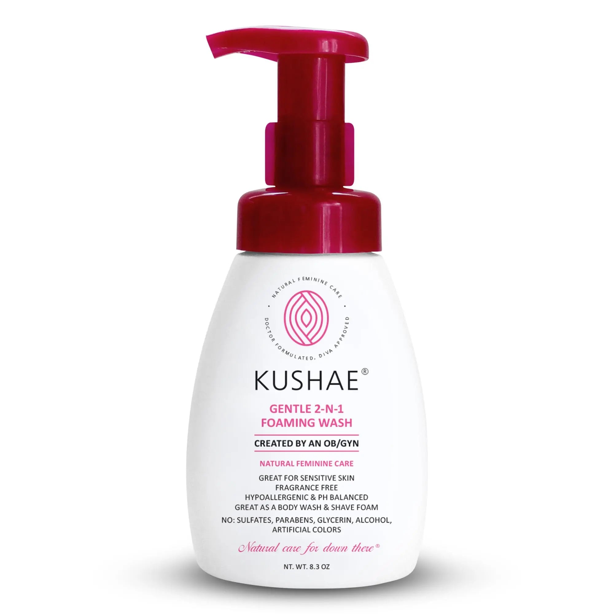 Kushae Gentle 2-in-1 Foaming Wash, pH Balance Feminine Wash for Optimal Hygiene Kushae Au supplements