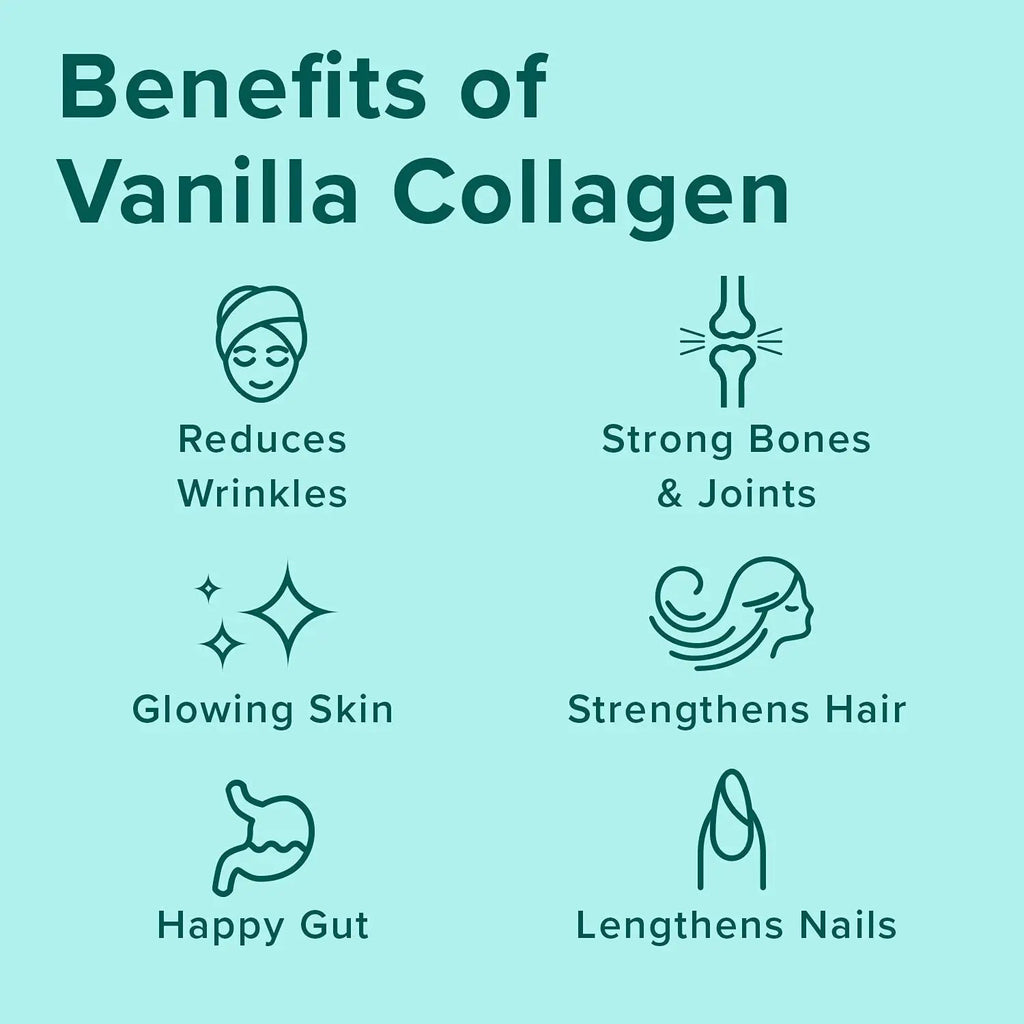 Further Food Collagen Peptides Powder Vanilla Flavored Keto Grass-Fed Collagen Type Further Food Au supplements