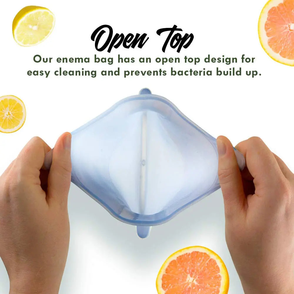 Mikacare Enema Bag Kit Clear Non-Toxic Silicone. for Coffee and Enema Kit for Colon Cleansing - Enema Detox Mikacare Au supplements