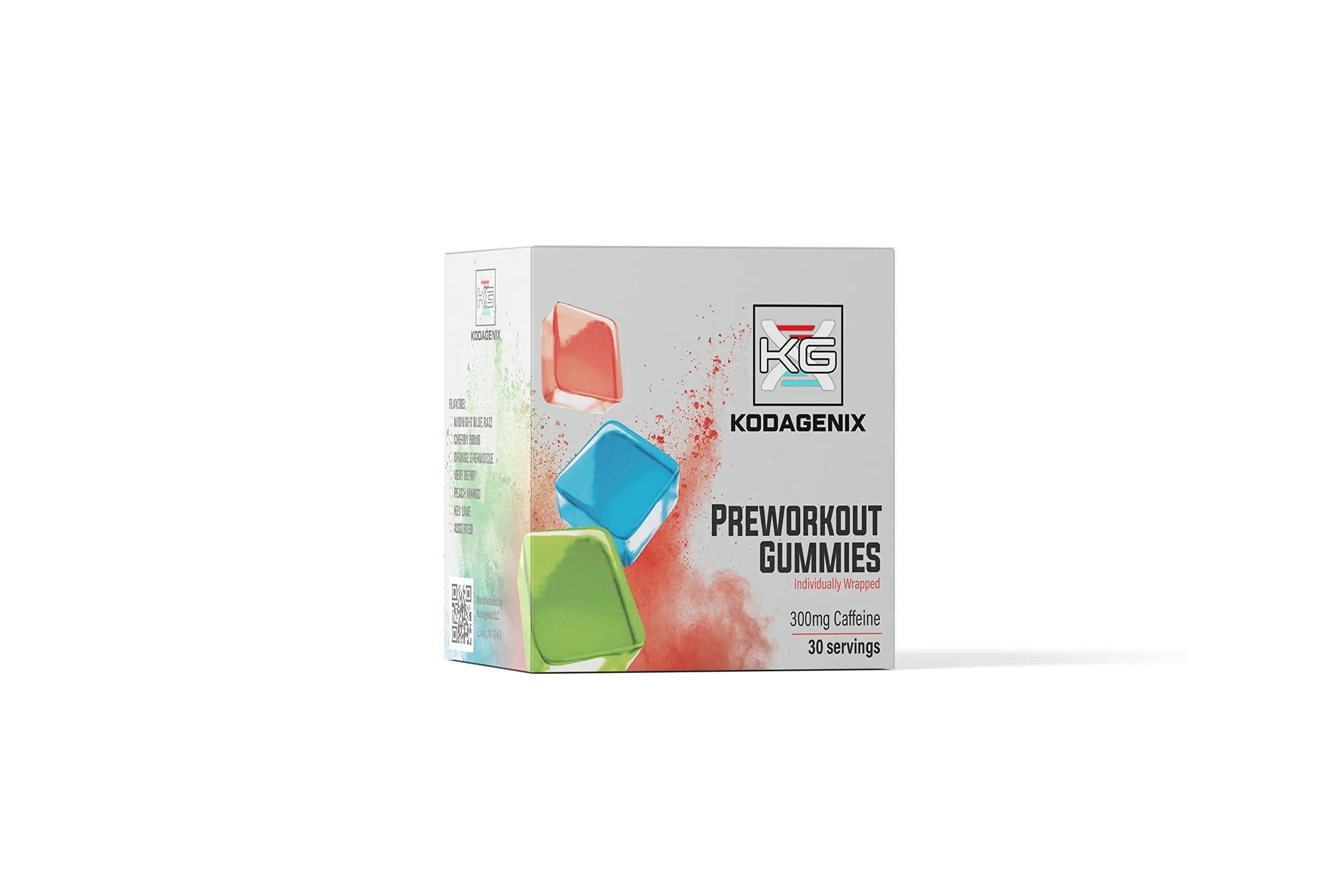 Kodagenix Pre Workout Gummies for Men and Women with Caffeine, L-Citrulline and Beta Kodagenix Au supplements