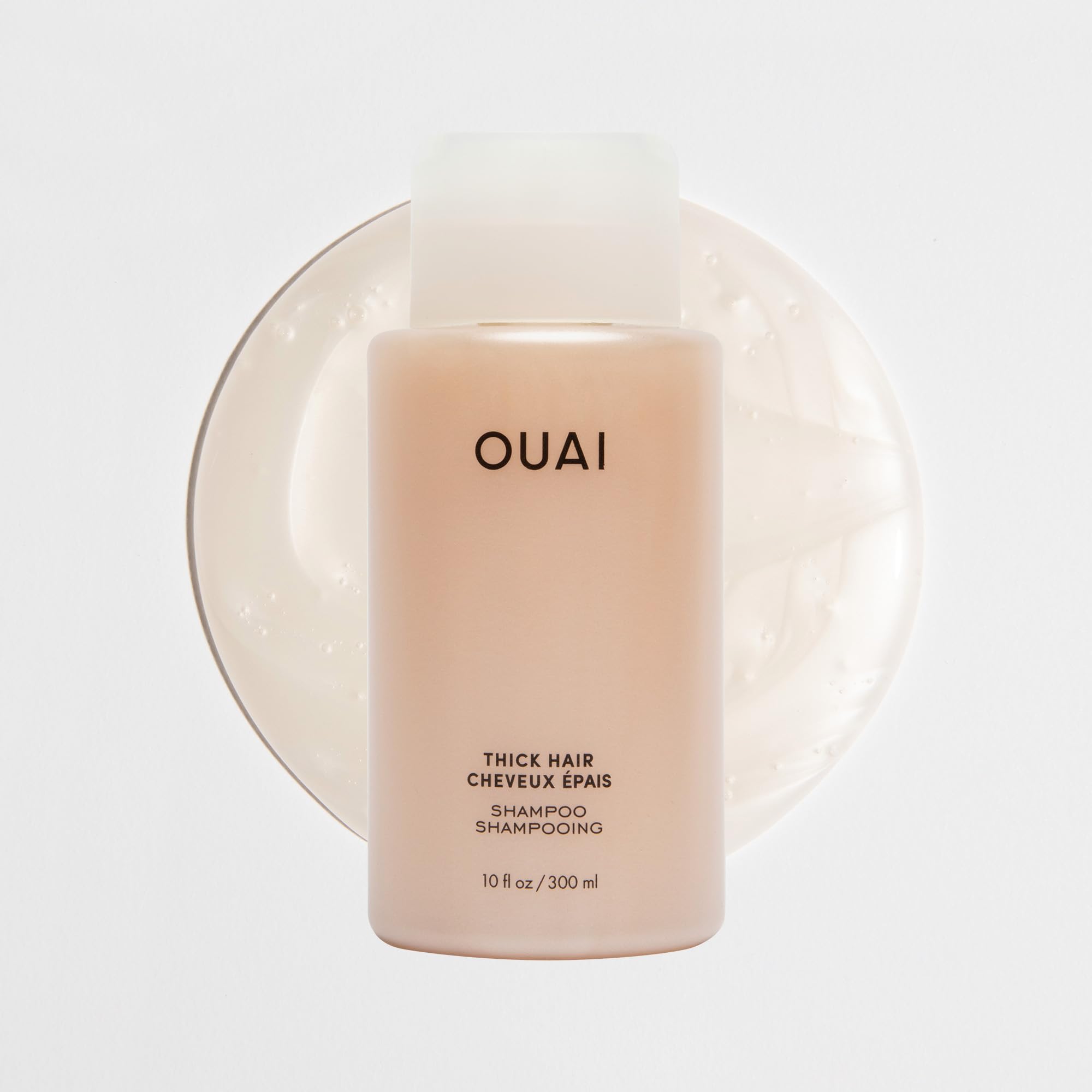 OUAI Thick Shampoo Travel Size - Moisturizing Shampoo with Keratin, Marshmallow Root, Shea Butter, Avocado Oil for Thick Hair - Strengthens & Hydrates - Paraben & Sulfate Free (3 Fl Oz) OUAI Au supplements