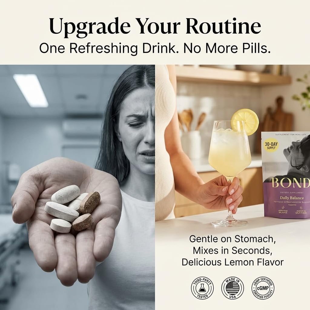 BOND Prenatal Vitamin Drink Mix for Women with Iron, Supports Hormone Balance, Folate & B12 for Energy & Calm Mood, Plant-Based Omega-3 for Cognitive Support, Magnesium, D3, B6, Non-GMO, 30-day Supply BOND Au supplements