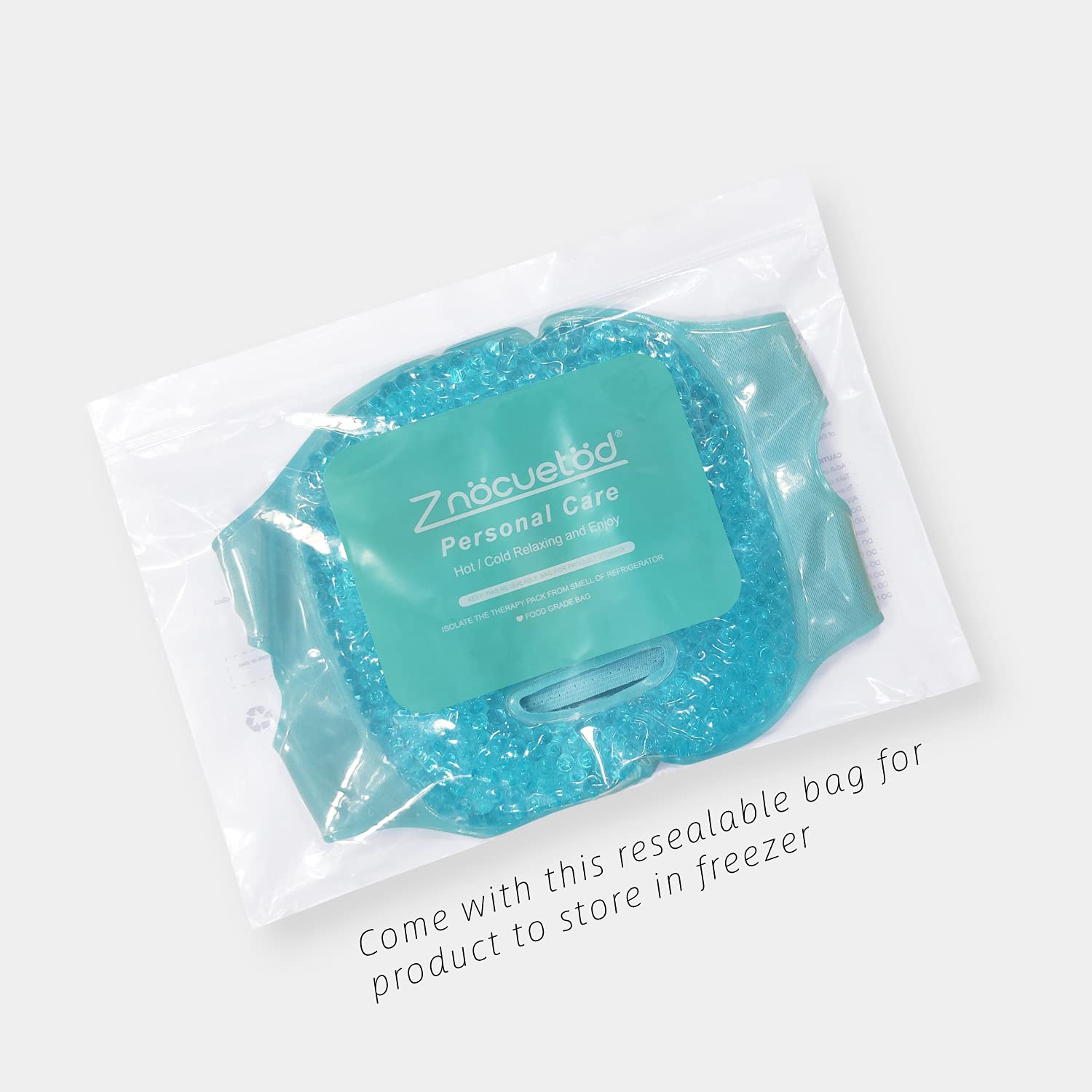 Cold Face Eye Mask Ice Pack Reduce Facial Puff, Dark Circles, Gel Hot Heat Cold Compress Pack, Face SPA Gift for Woman Sleeping