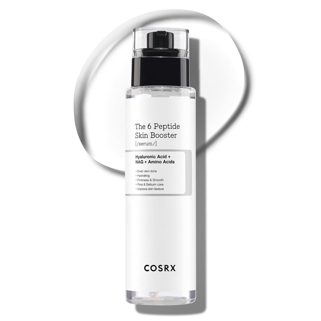 COSRX 6X Peptide Collagen Booster Toner Serum with Copper Peptides, Niacinamide & Hyaluronic Acid Skin Renewal Boosting