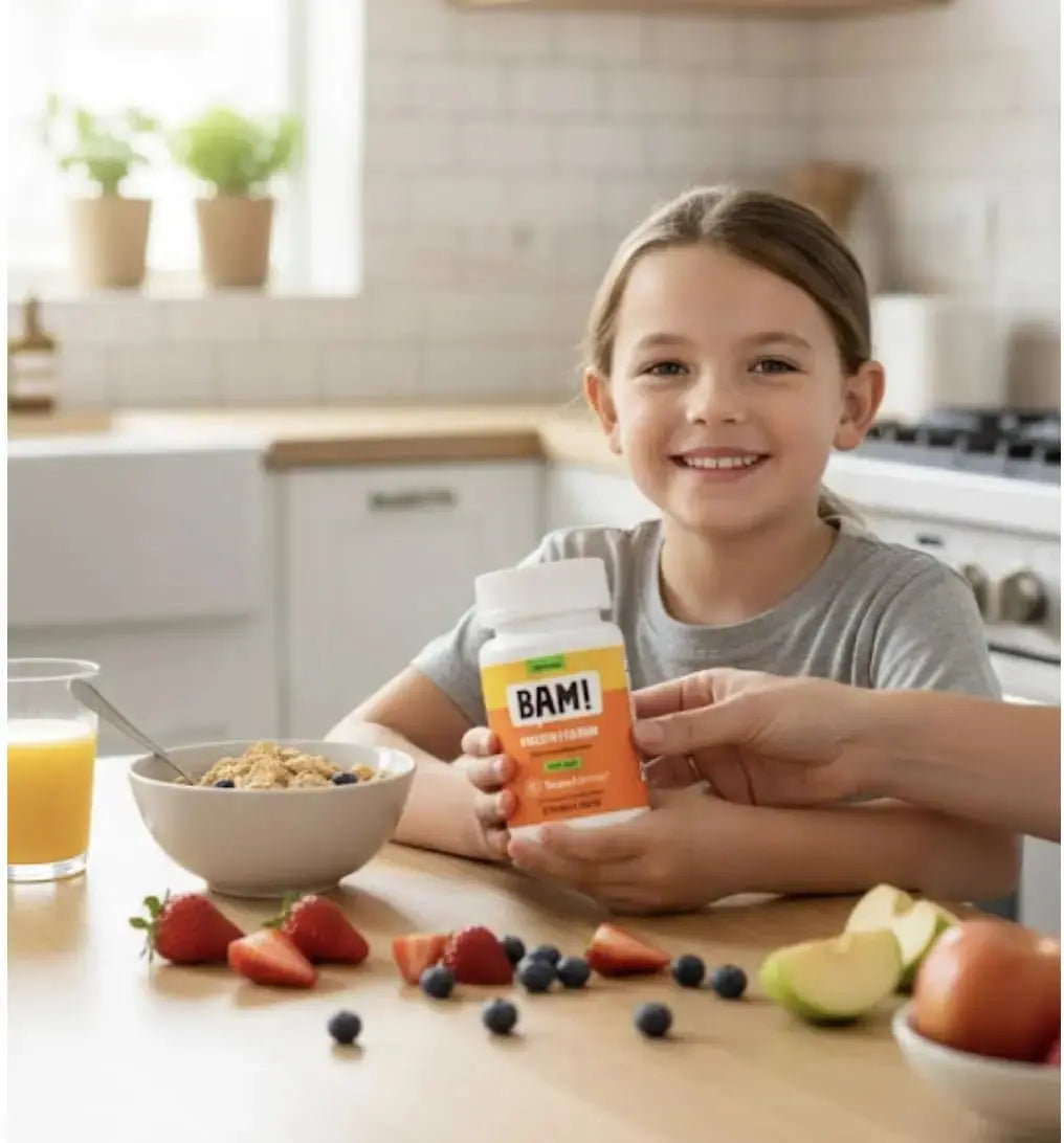 NovaFerrum BAM Chewable Multivitamin for Kids & Adults Ages 4 and Above – Fruit Blast Flavor – 60 Chewable Tablets NovaFerrum Au supplements