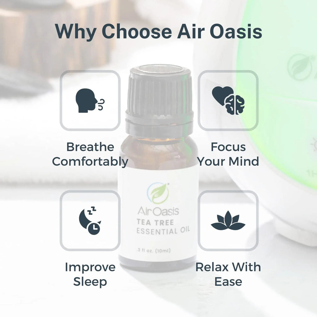 Air Oasis Premium Grade Essential Oils | 100% Pure Essential Oils Perfect for Diffuser, Humidifier Air Oasis Au supplements