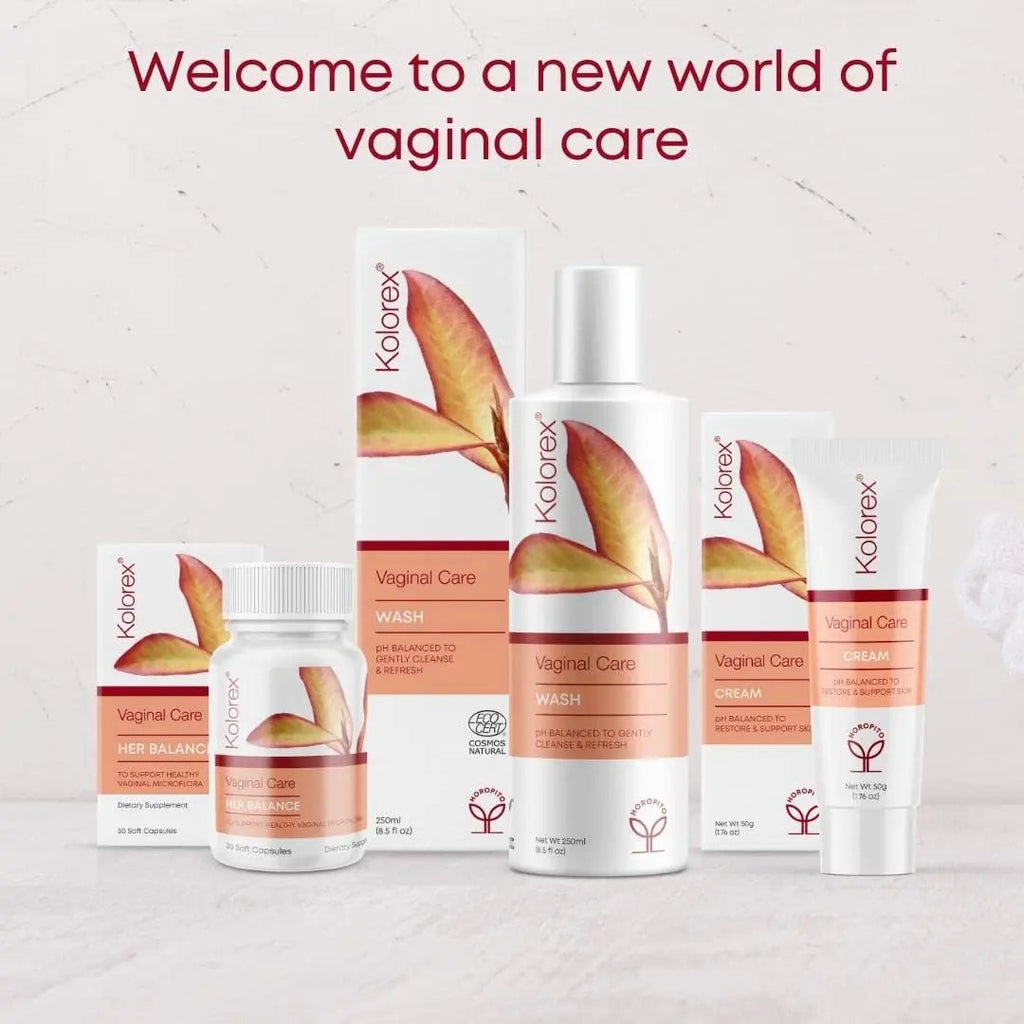 Kolorex® Vaginal CareCream, Natural Herbs soothes Intimate Areas, Replenish Sensitive Skin. Kolorex Au supplements
