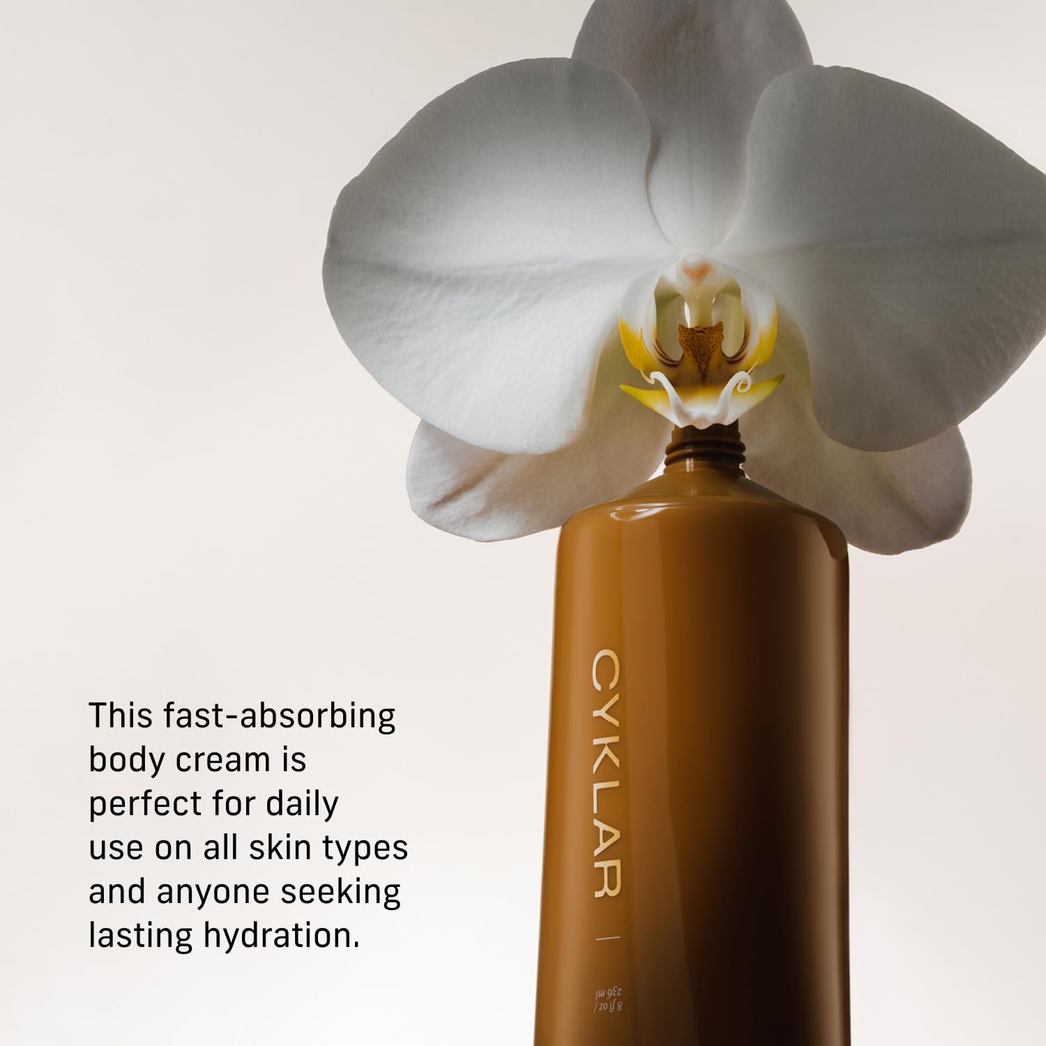 CYKLAR Nutrient Rich Body Cream – Vanilla Verve – Non-Greasy Lotion for 48-Hr Moisture –
