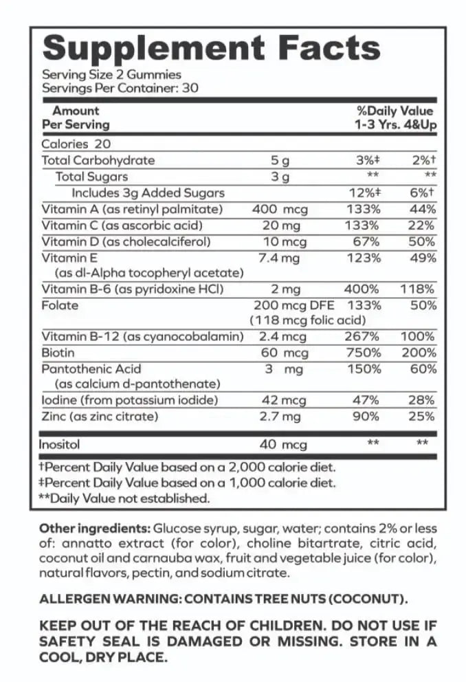 envitamin Kids Multivitamin Gummies envitamin Au supplements