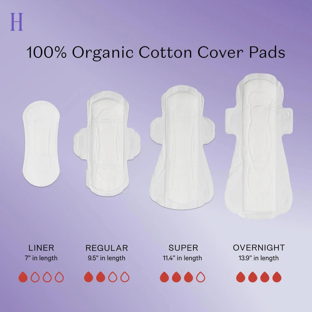 The Honey Pot Company - Non-Herbal Overnight Pads with Wings - Organic Pads for Women The Honey Pot Company Au supplements