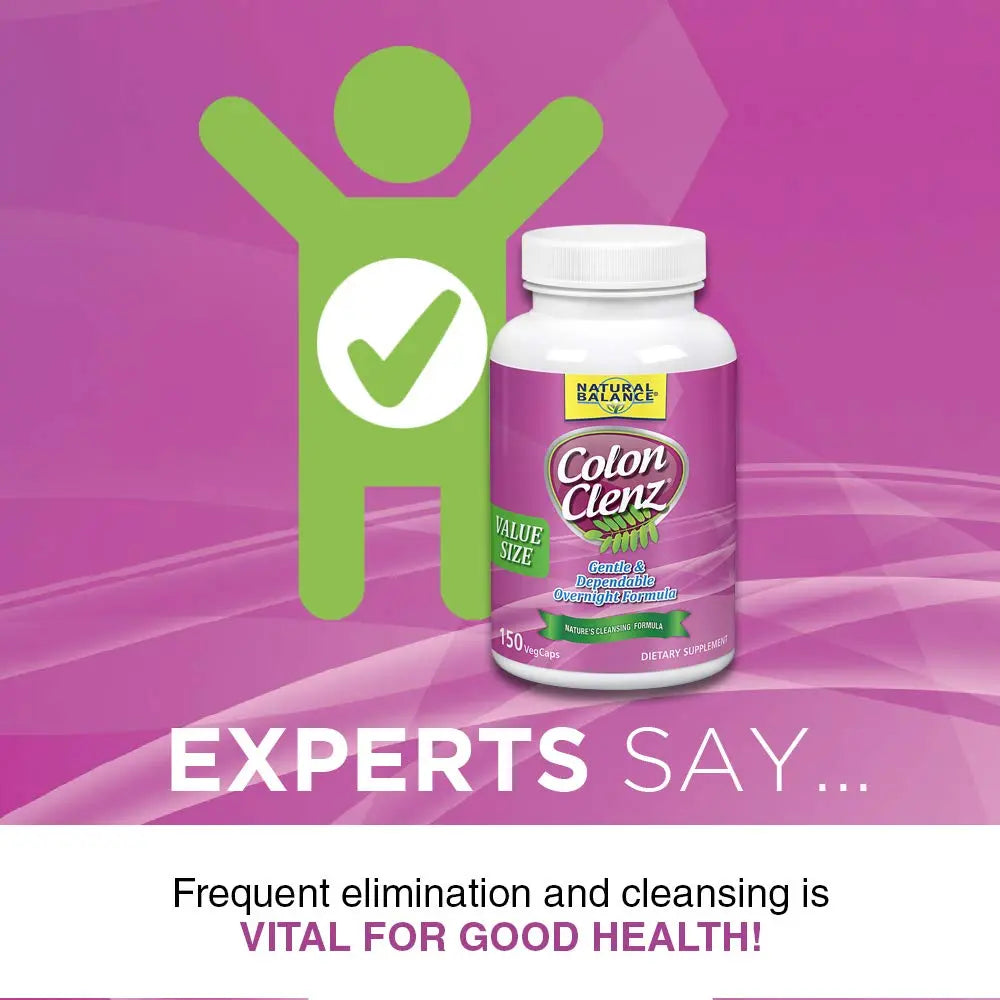 Natural Balance Colon Clenz | Herbal Colon Cleanse & Detox Supplement | Gentle & Dependable Natural Balance Au supplements
