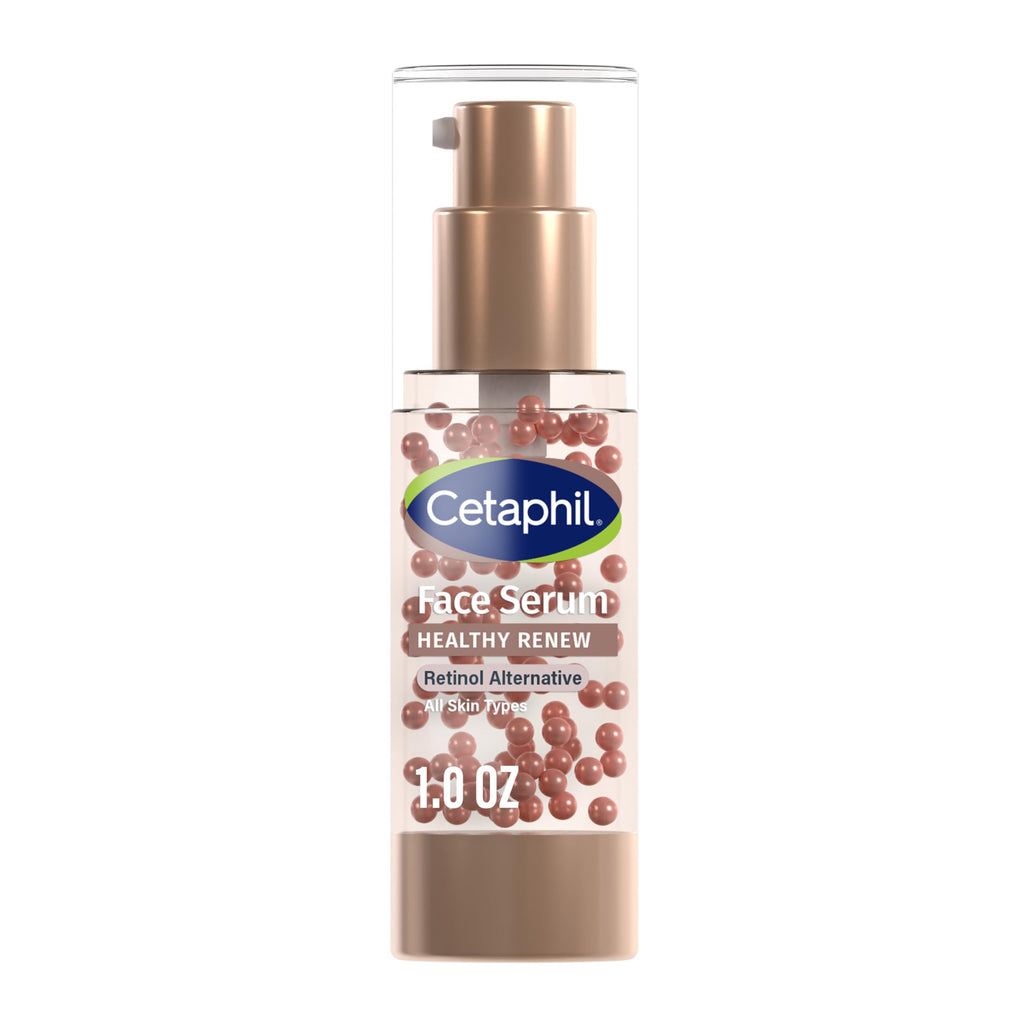 Cetaphil Healthy Renew Anti Aging Face Serum 1 Oz, Retinol Alternative Serum for Face with Niacinamide & Peptides