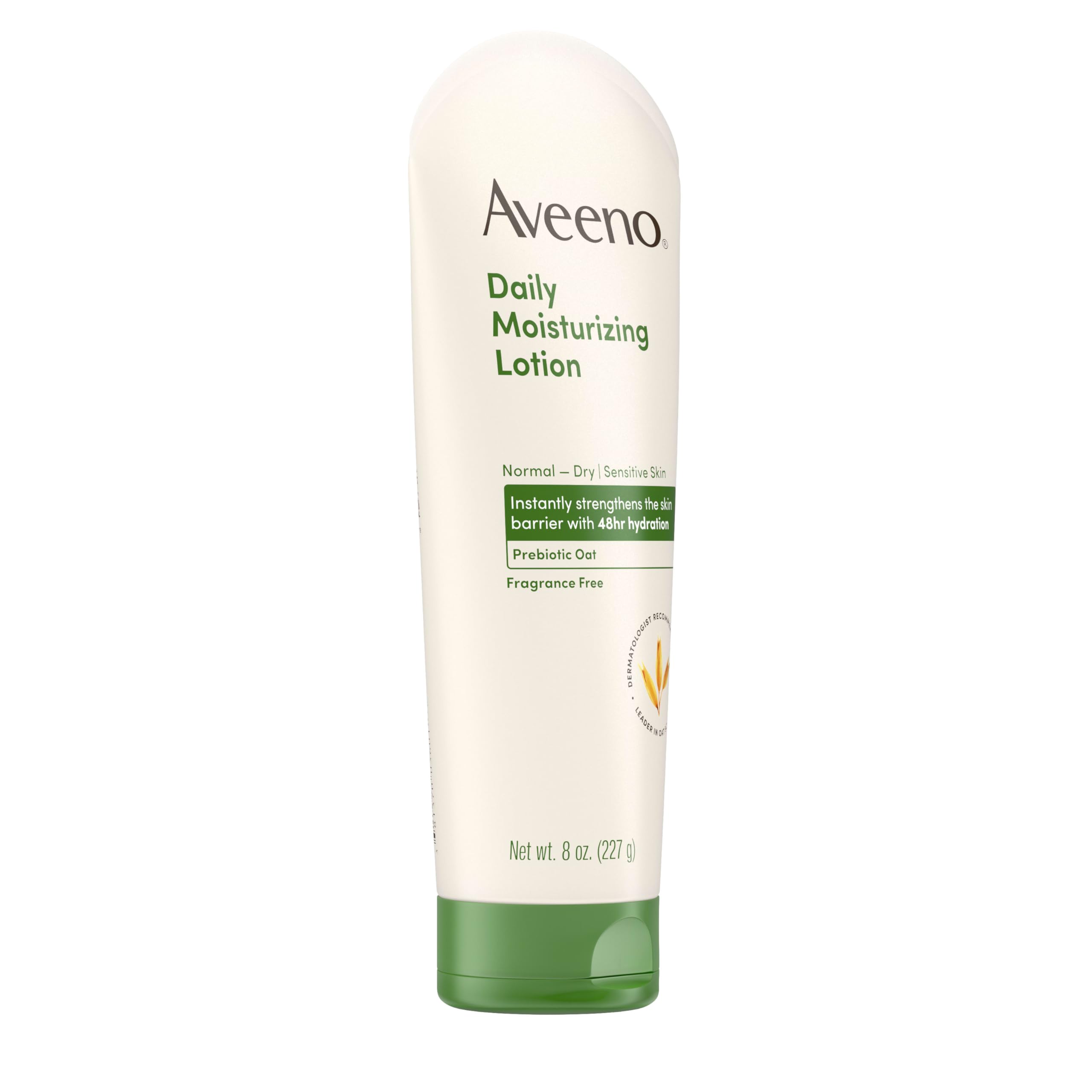 Aveeno Daily Moisturizing Body Lotion, Body Lotion for Dry Skin with Prebiotic Oat, Paraben