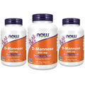 NOW Foods Supplements, D-Mannose 500 mg, Non-GMO Project Verified, Healthy Urinary Tract*, 120 Veg Capsules (Pack of 3) NOW Foods Au supplements