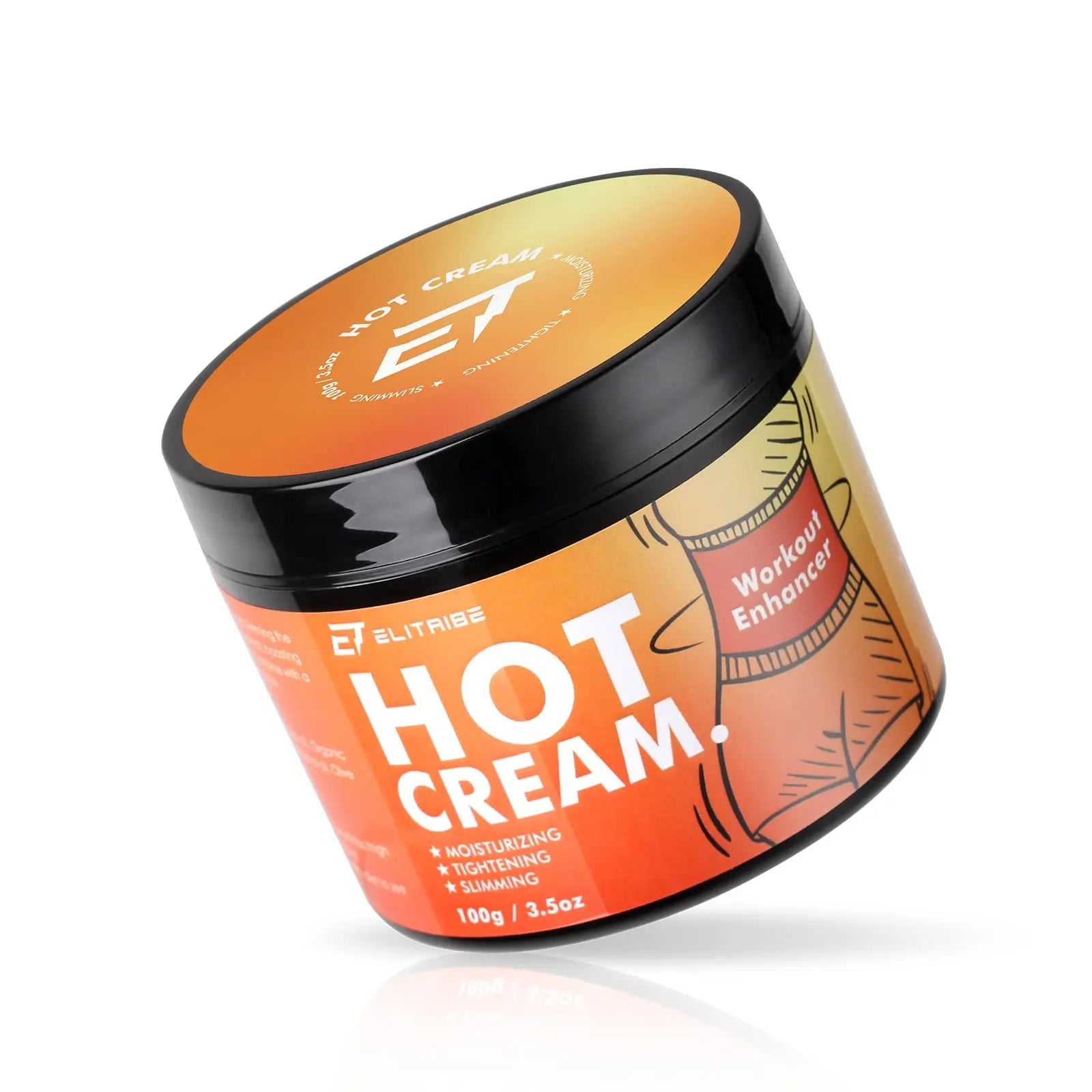 Elitribe Hot Cream Sweat Workout Enhancer Gel - Fat Burning, Cellulite & Firming Body Elitribe Au supplements
