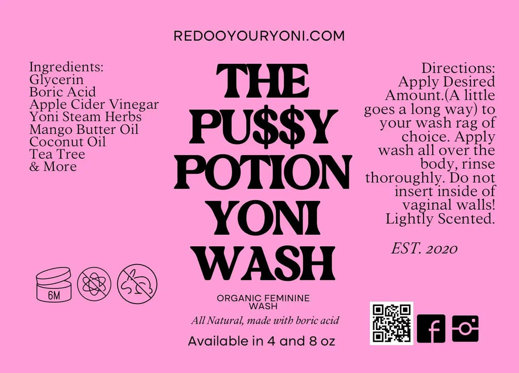 Mango Butter Yoni Wash with boric acid Generic Au supplements