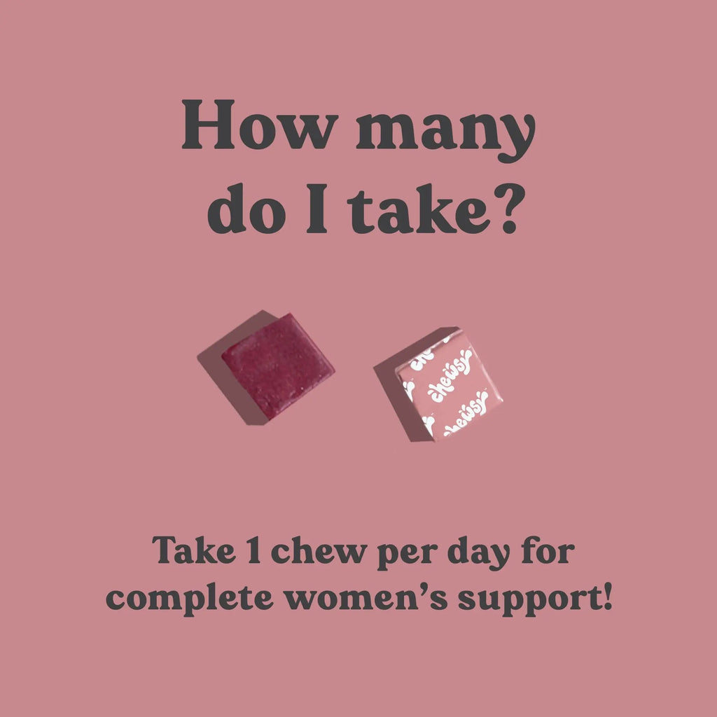 Chewsy Women's Multivitamin Chews, Immune & Energy Support, Vitamins C, B12, A, D, E CHEWSY Au supplements