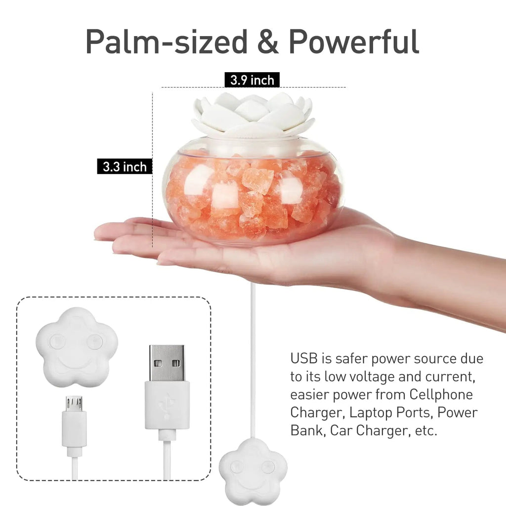 Essential Oil Diffusers Aromatherapy Diffuser: YeeQue Salt Lamp Diffuser for Home Bedroom Office YeeQue Au supplements