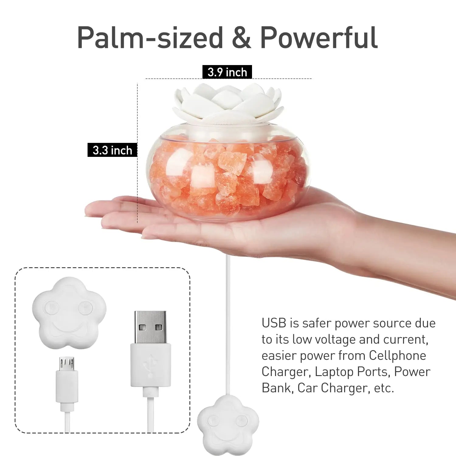 Essential Oil Diffusers Aromatherapy Diffuser: YeeQue Salt Lamp Diffuser for Home Bedroom Office YeeQue Au supplements