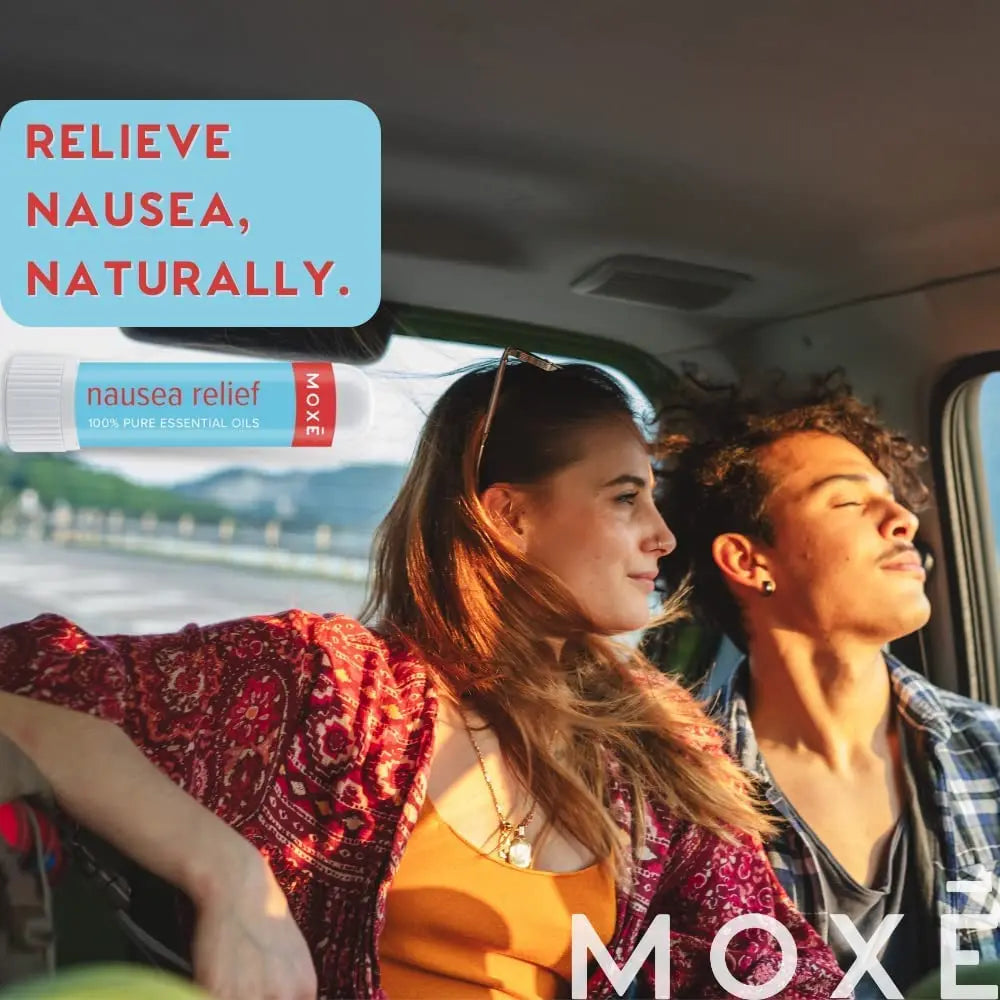 MOXE Nausea Nasal Inhaler Sticks, All Natural Essential Oil Blend, Ginger, Cardamom, Peppermint MOXE Au supplements