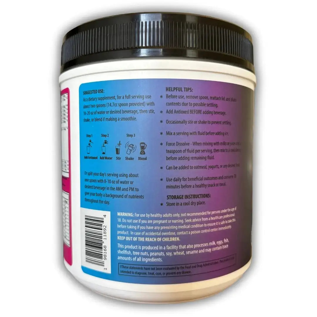 Antioxed Multi Collagen Multivitamin for Women+Men, Keto, Skin, Joint, Cognitive, Heart, Sensual, & Immune Health, Hydrolyzed Peptides, Antioxidants, Probiotics Antioxed Au supplements